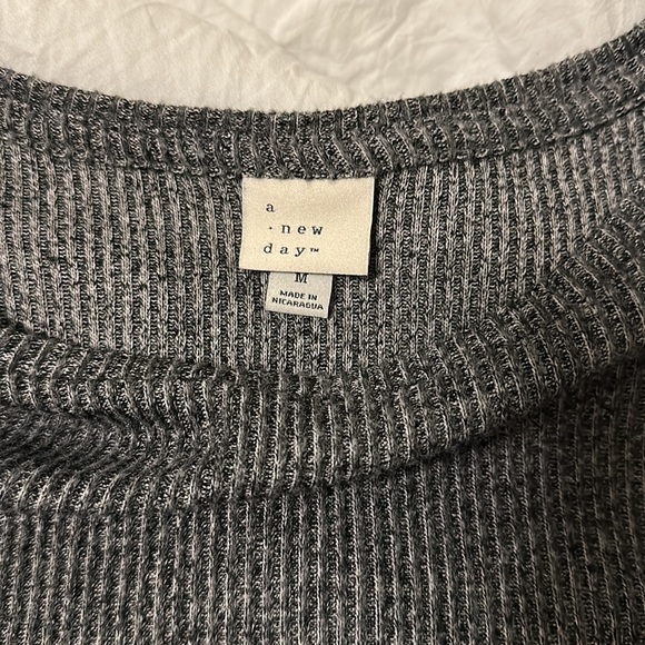 A New Day Grey Sweater Midi Dress - Picture 2 of 3